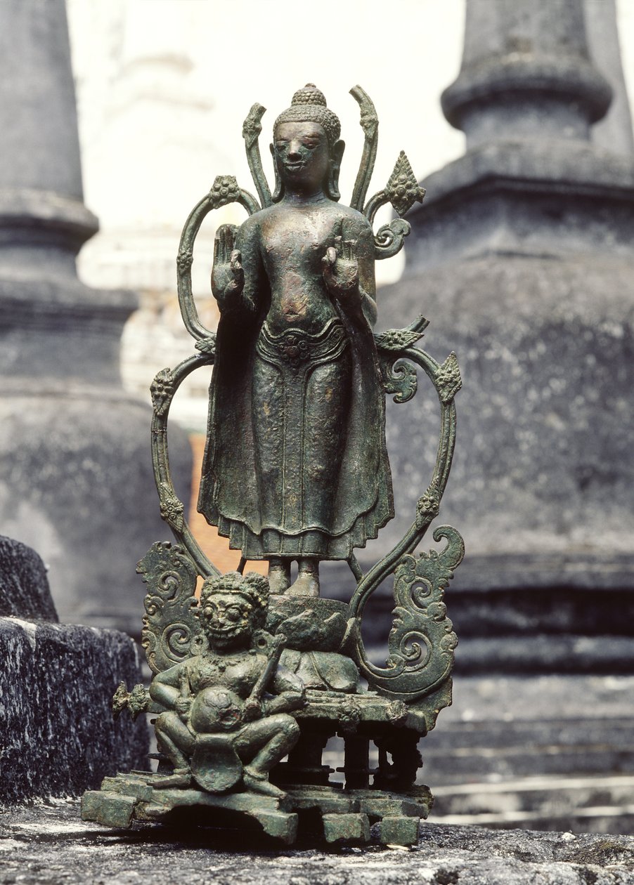 Buddha in an argumentation posture by Siamese School