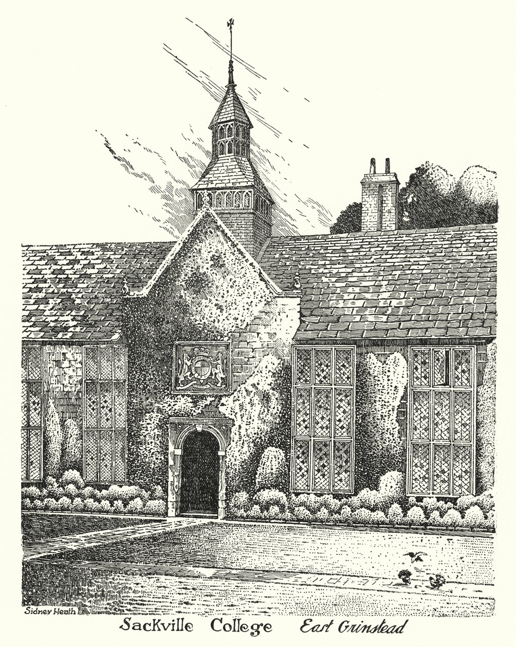 Sackville College, East Grinstead by Sidney Heath