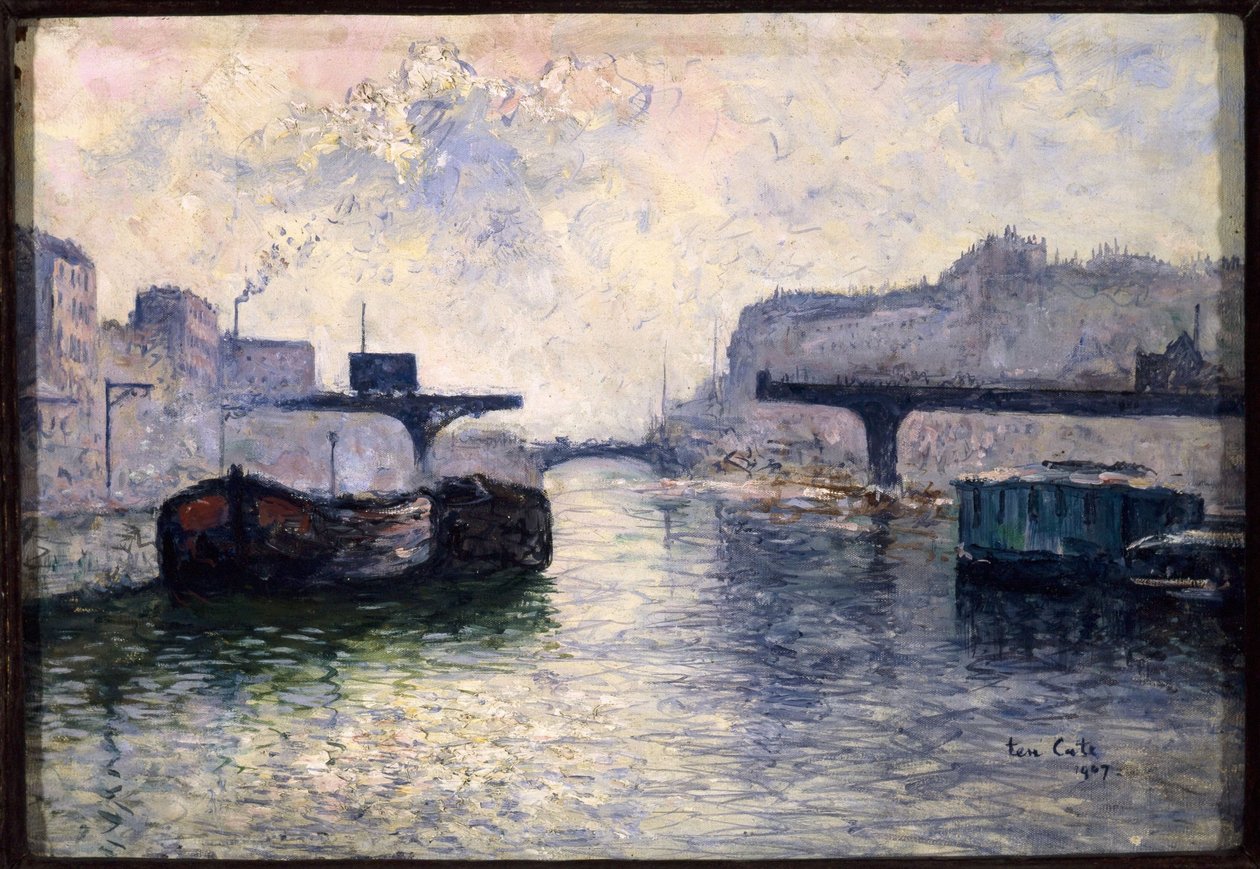 Canal Saint-Martin by Siebe Johannes Ten Kate