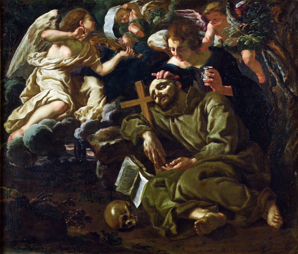 The Ecstasy of St. Francis by Sigismondo Coccapani