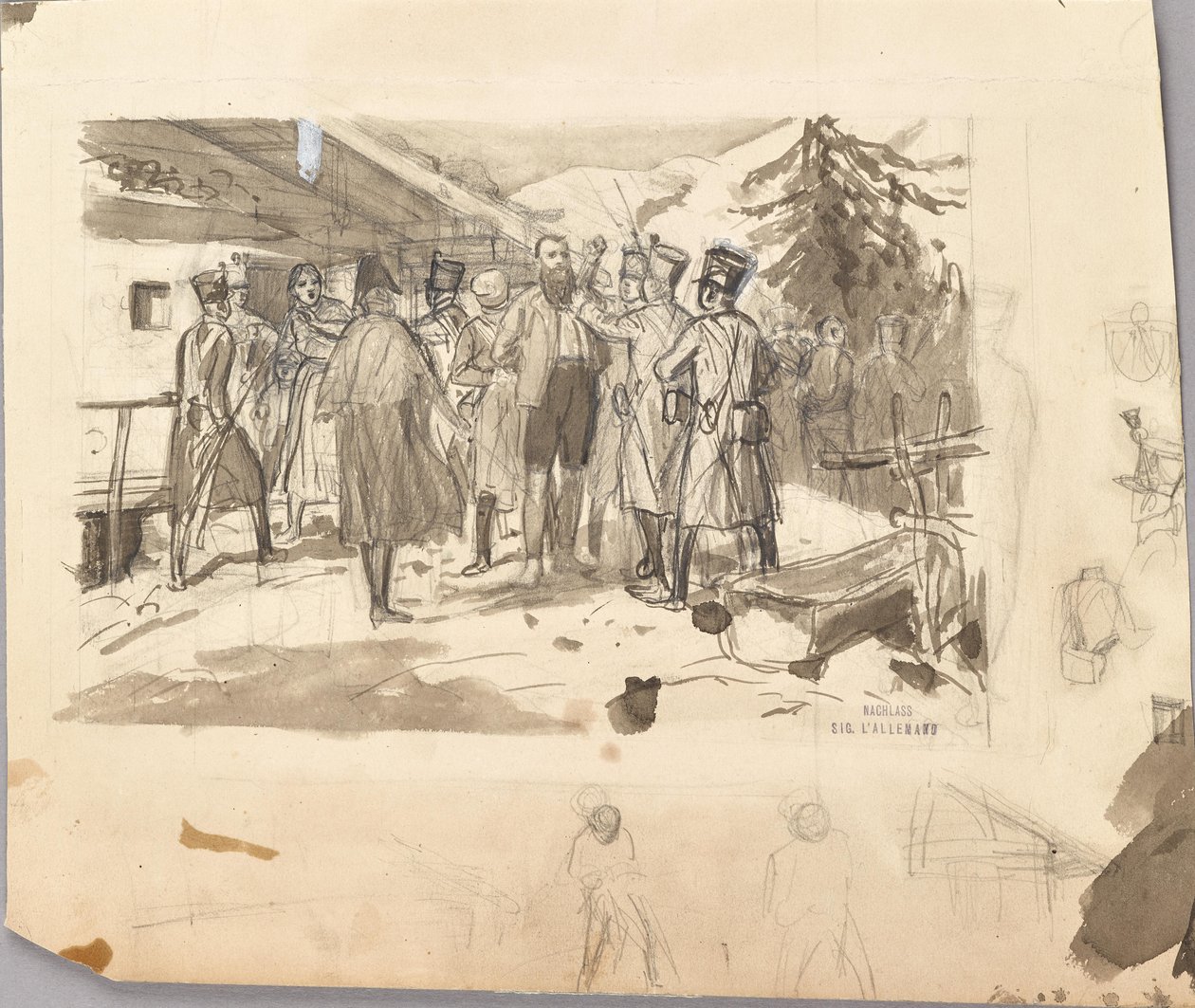 Arrest of Andreas Hofer by Sigmund L