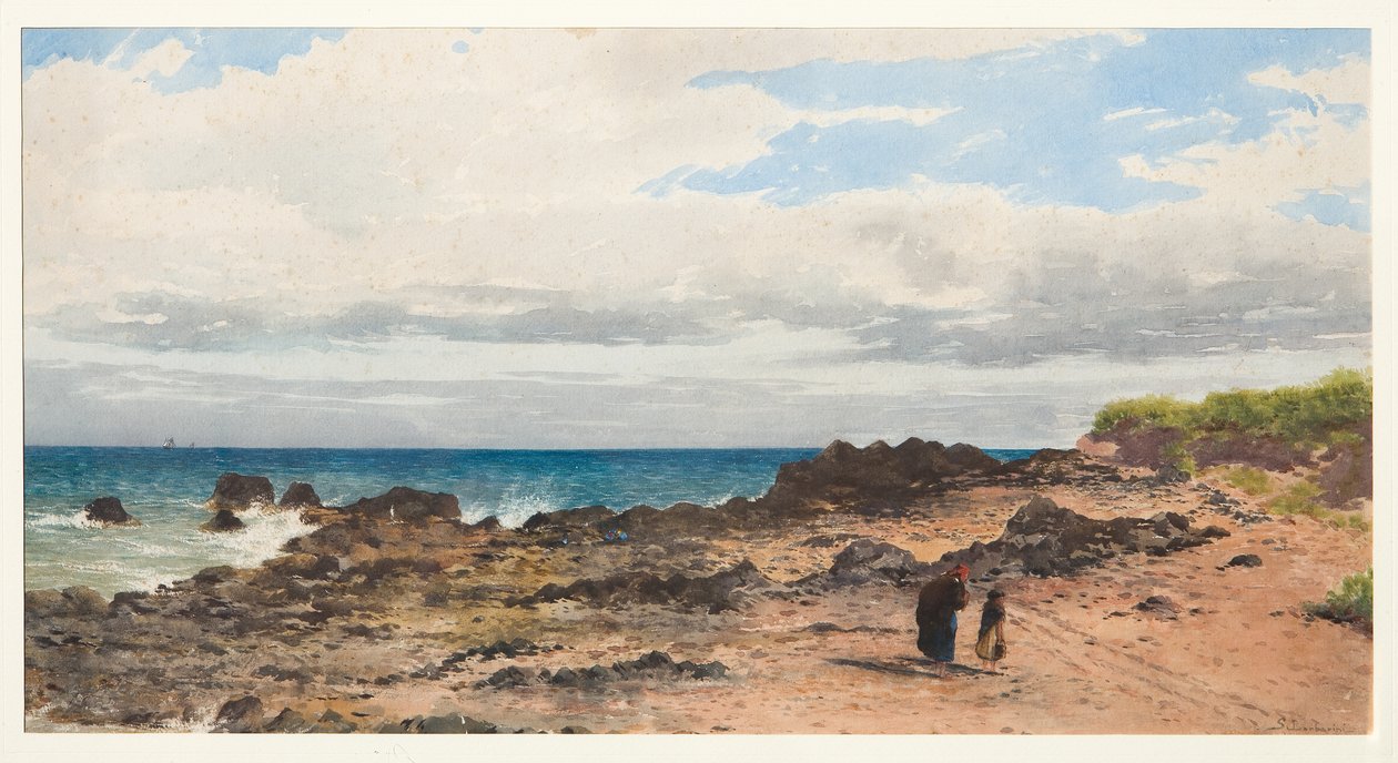 Landscape by Silvestro Barberini