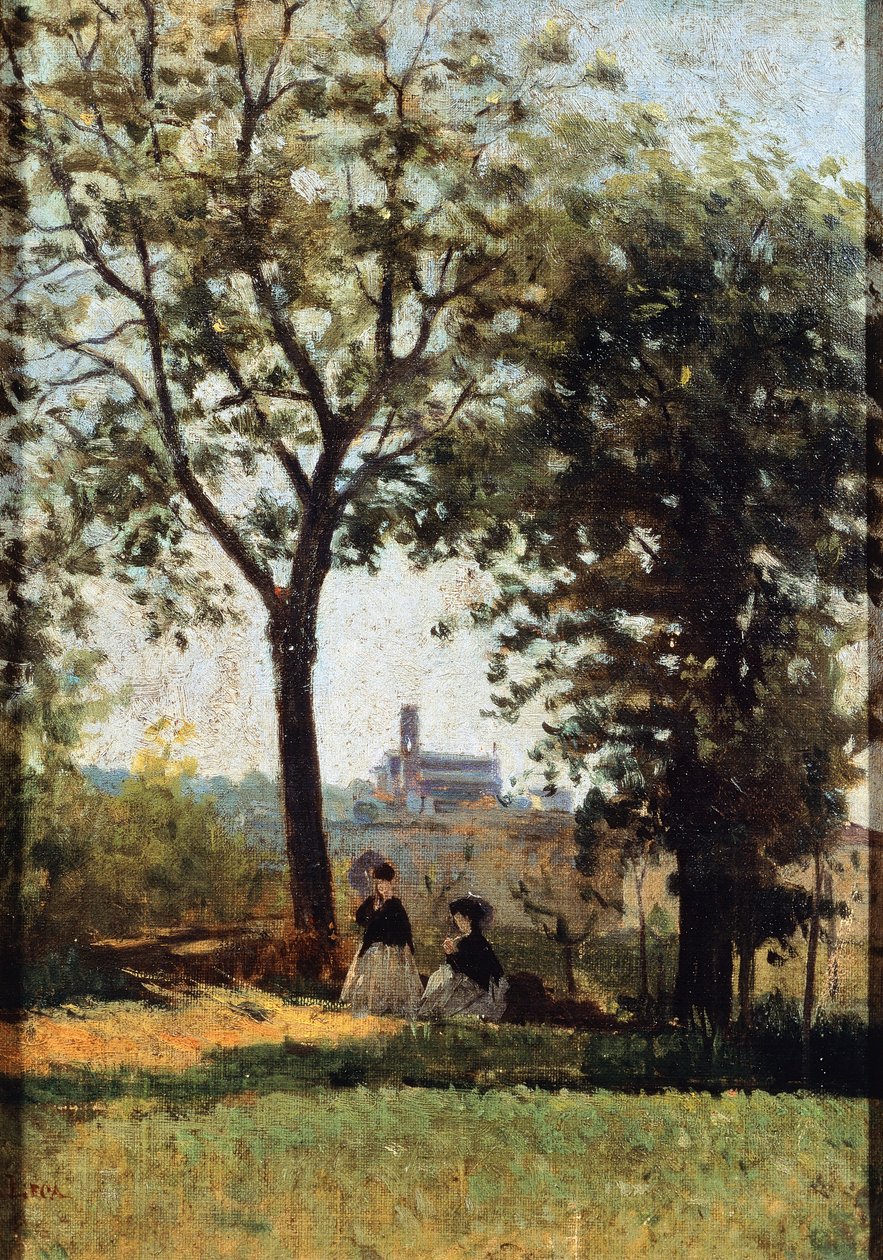 Monte alle Croci by Silvestro Lega