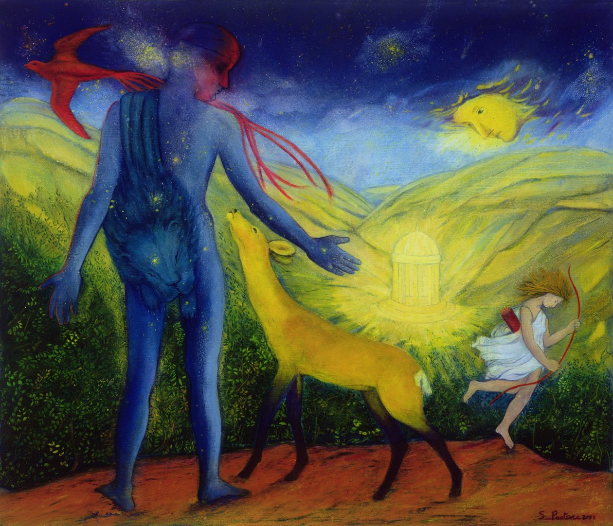 Hercules and the Golden Hind, 2008 by Silvia Pastore