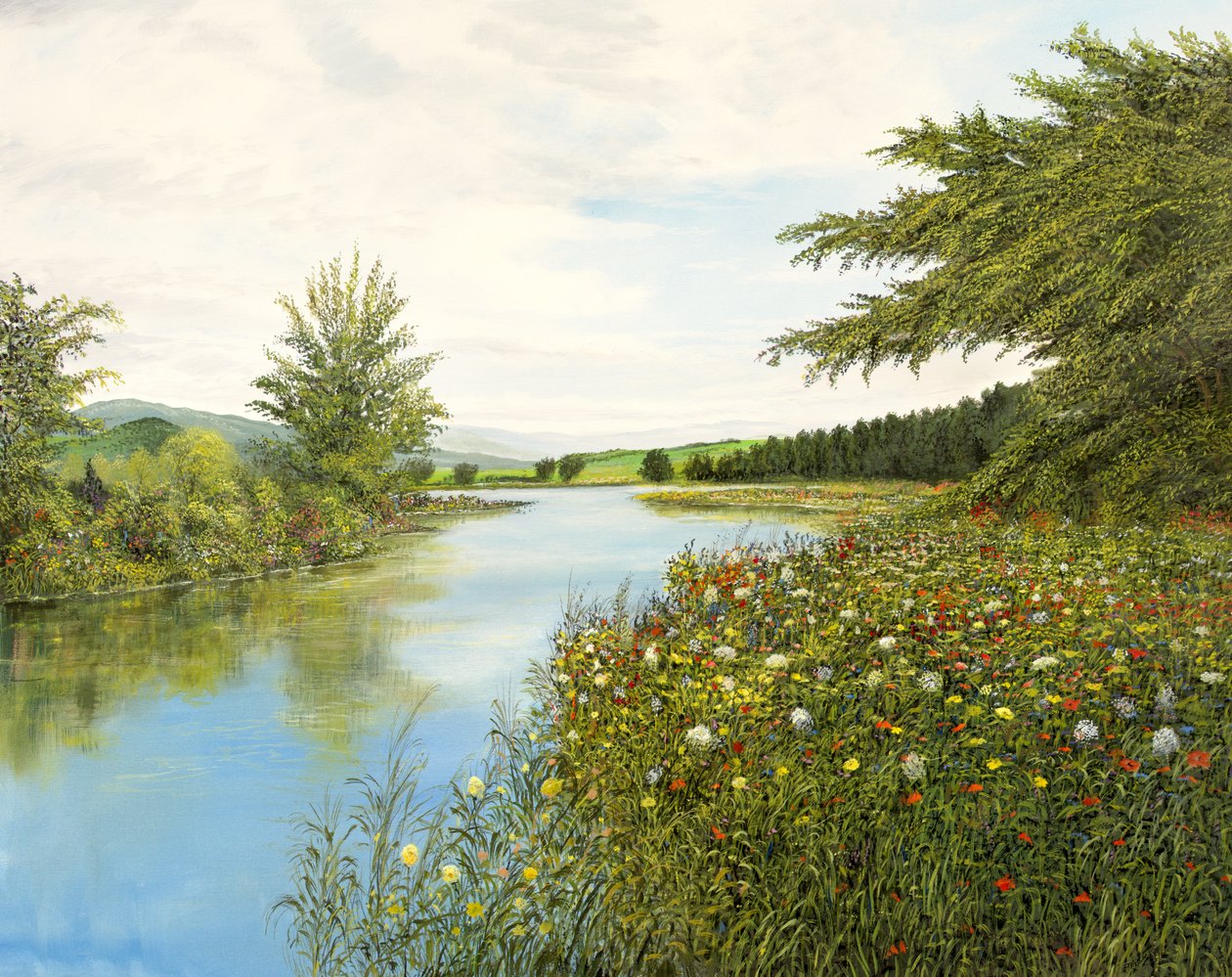 By the River by Silvian Sternhagel