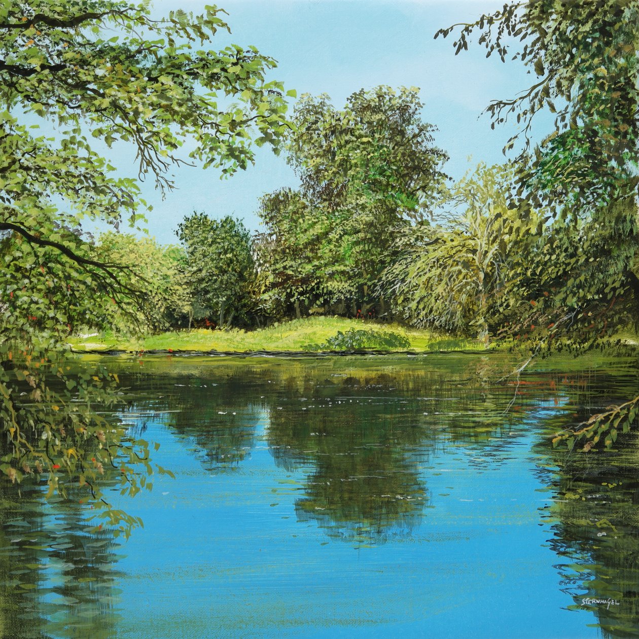 Berlin Tiergarten 2 by Silvian Sternhagel