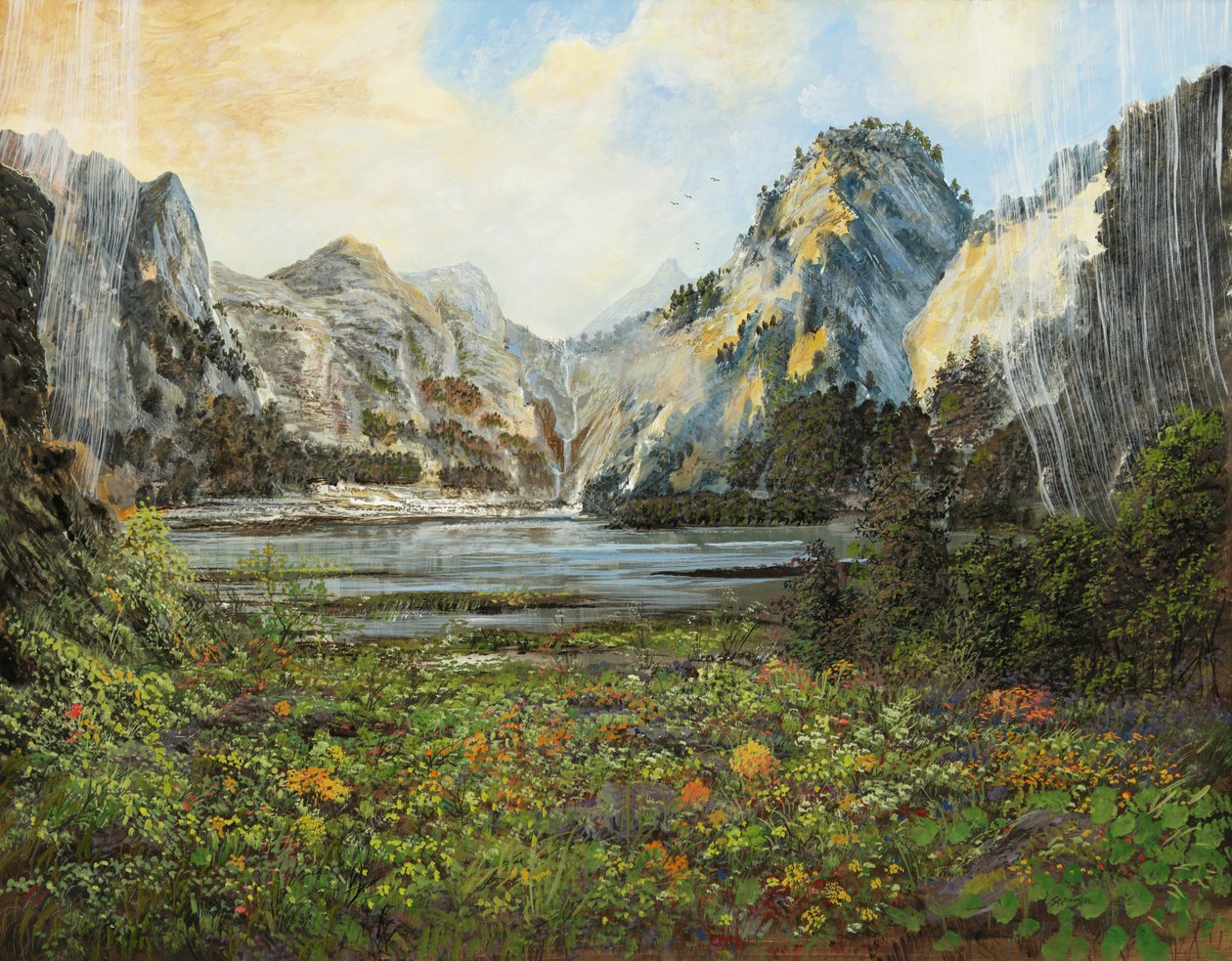 After Bierstadt by Silvian Sternhagel