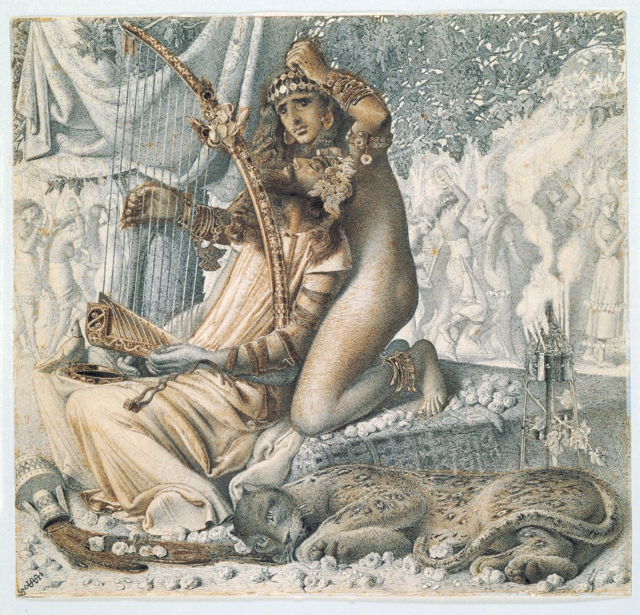 Babylon Hath Been a Golden Cup by Simeon Solomon