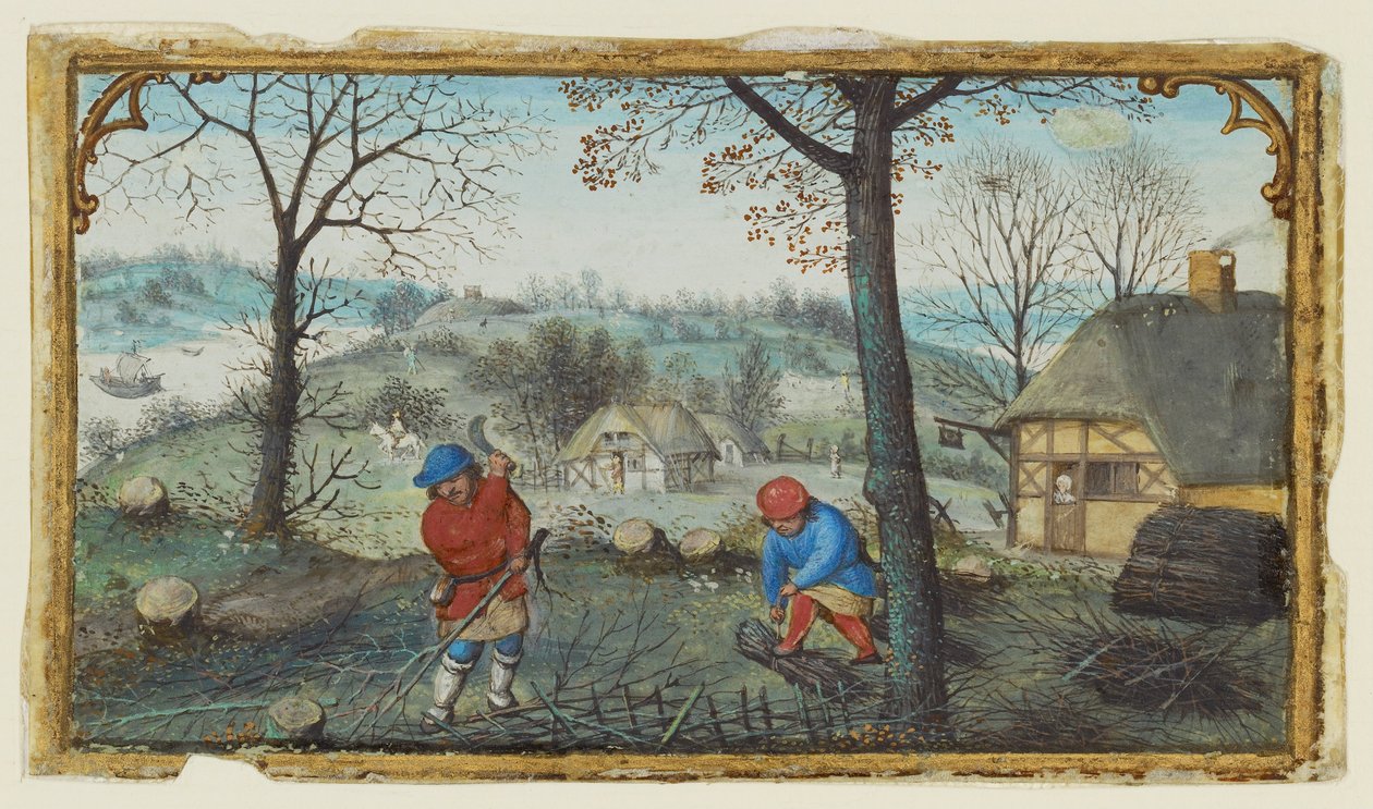 Gathering Twigs by Simon Bening