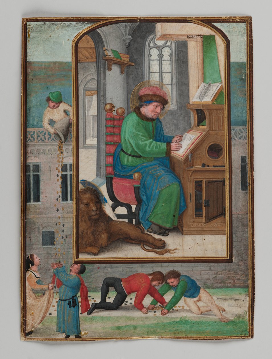 St. Mark Writing by Simon Bening