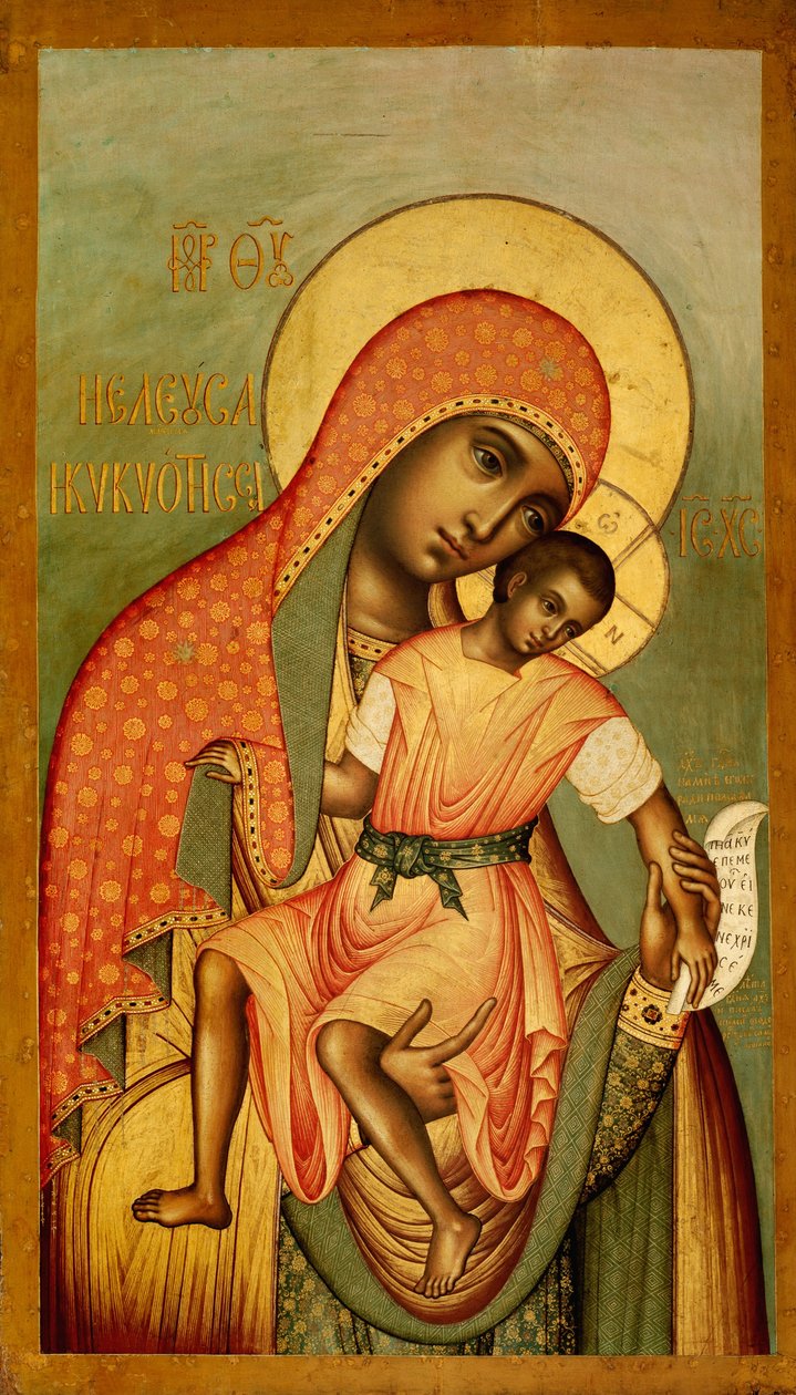 Virgin Eleousa of Kykkos by Simon Ushakov