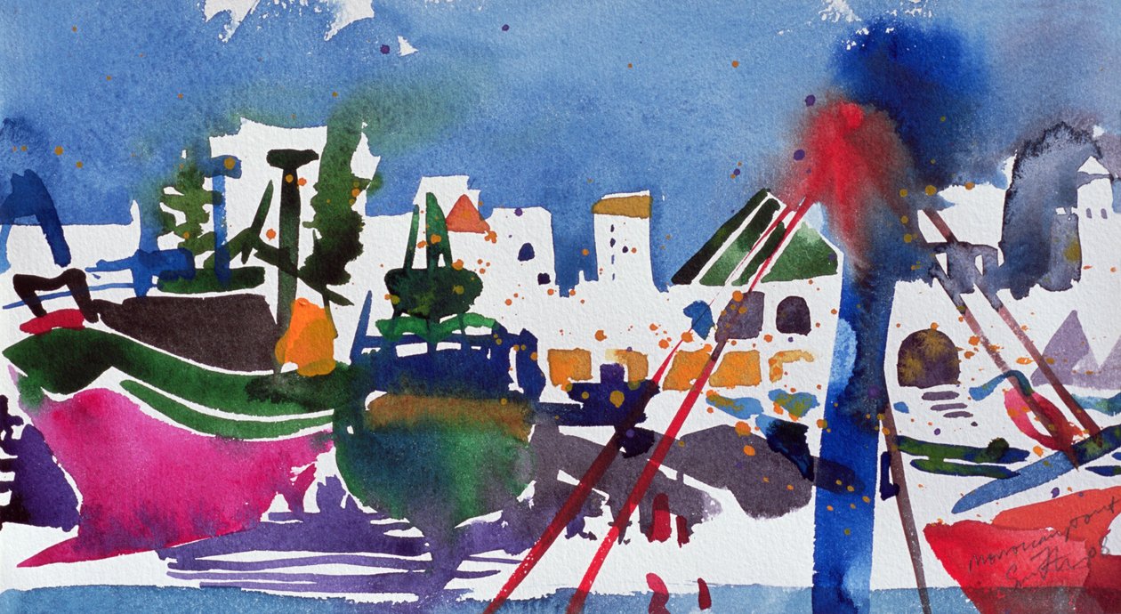 Moroccan Port by Simon Fletcher