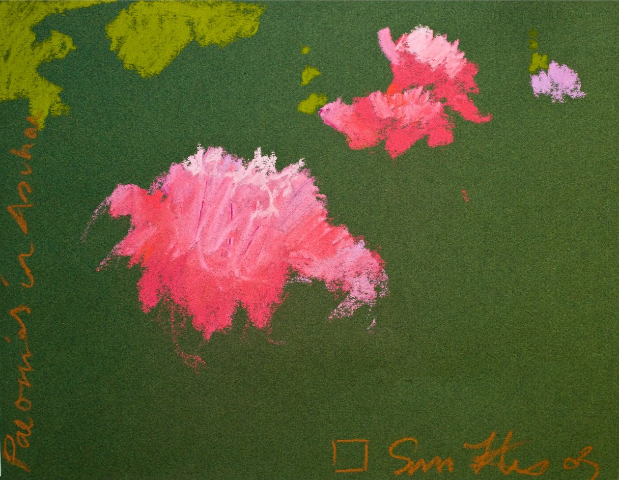 Peonies in Aschau by Simon Fletcher