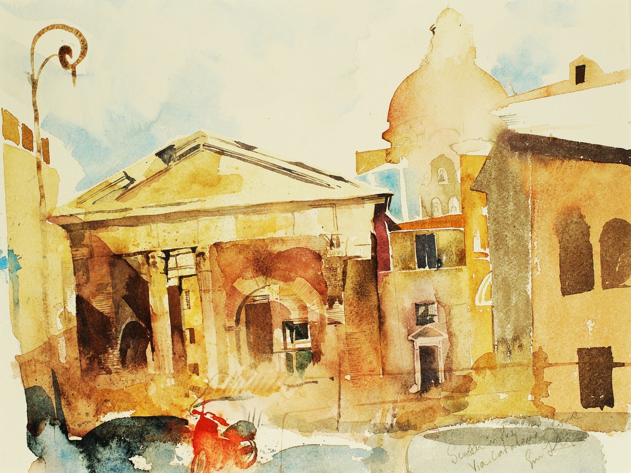 Scooter in Rome, 2005 by Simon Fletcher