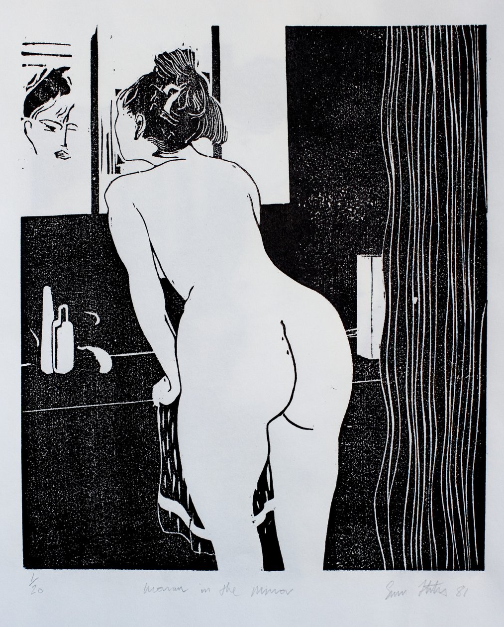 Woman in the Mirror by Simon Fletcher