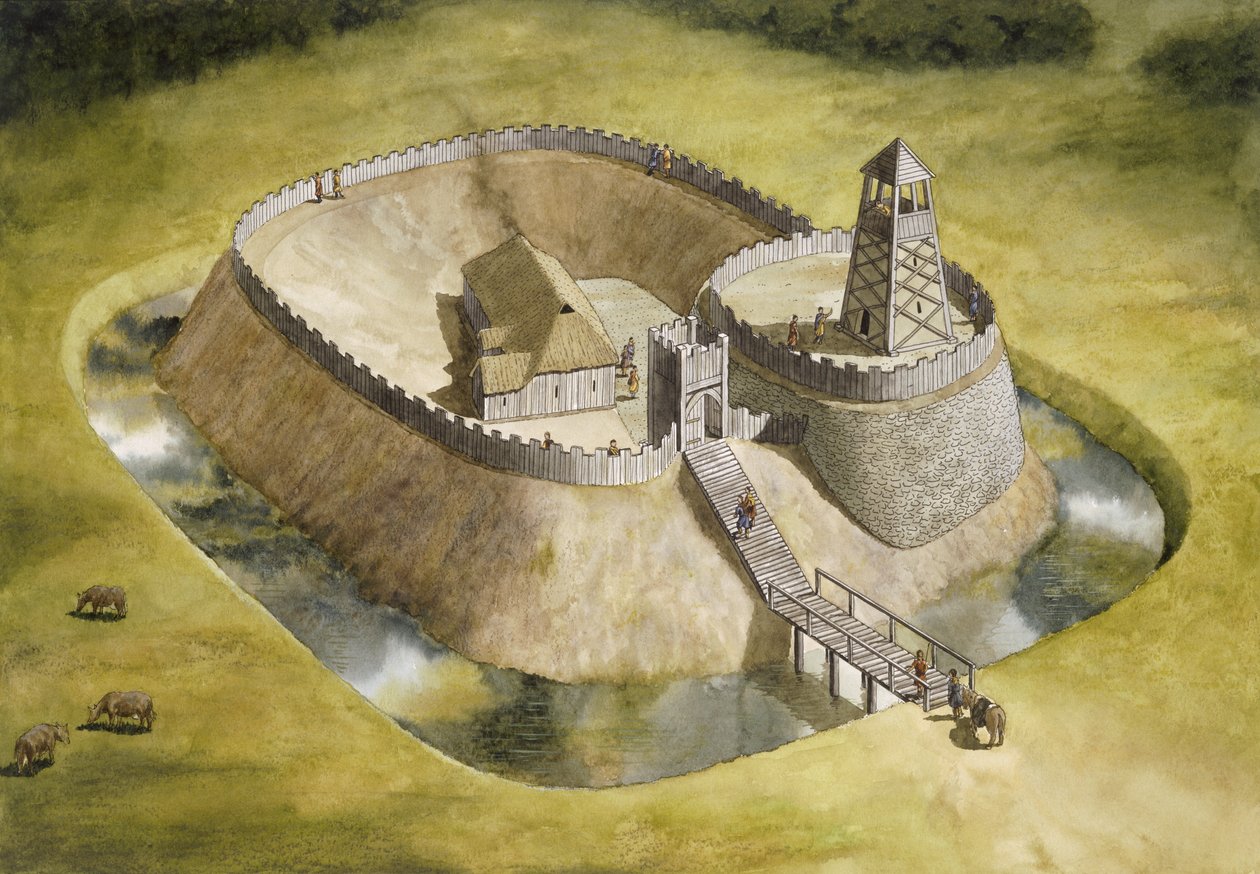 Helmsley Castle by Simon Hayfield