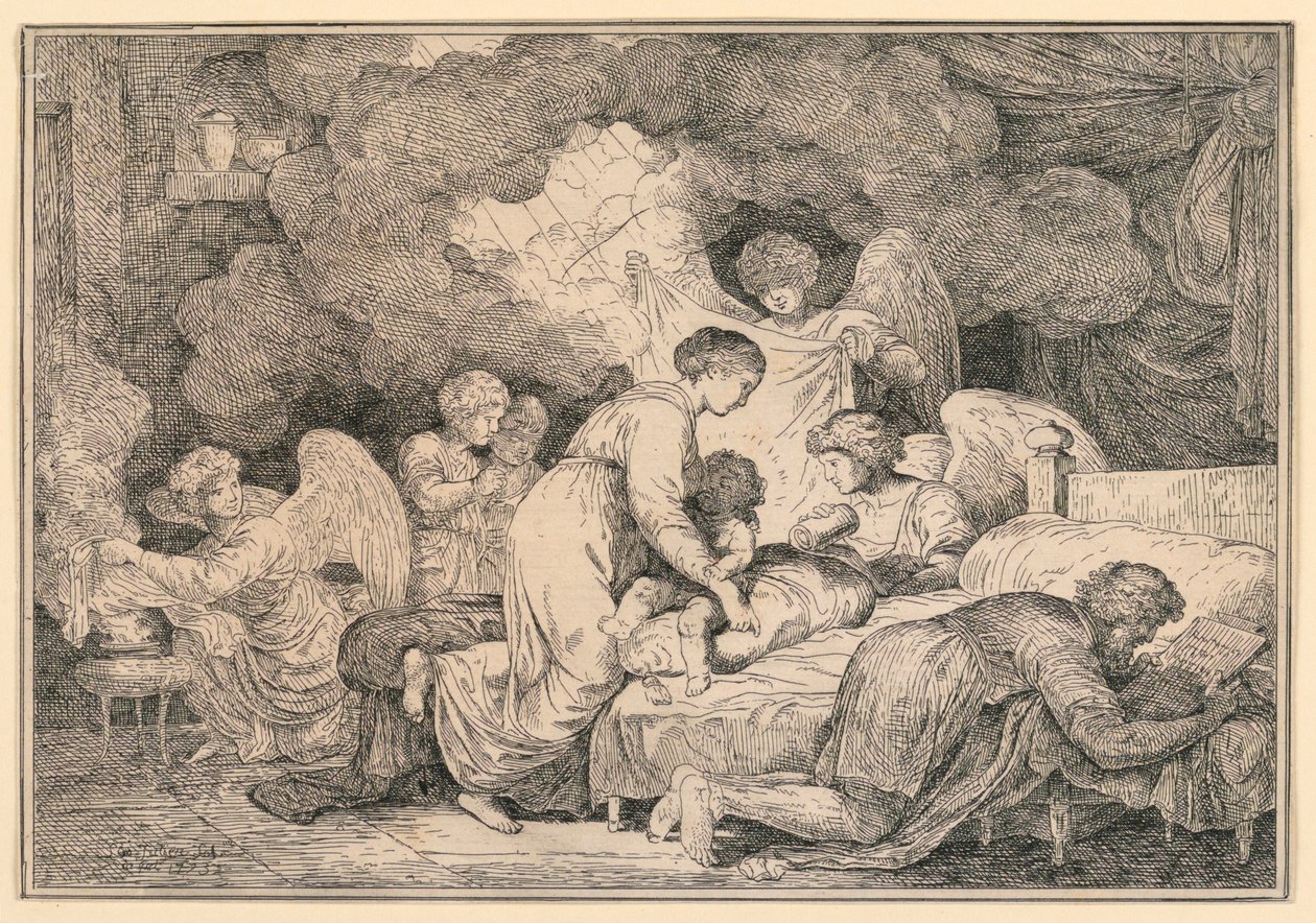 The Holy Family by Simon Julien