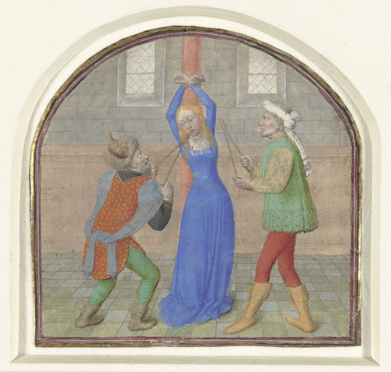 The Martyrdom of St. Apollonia by Simon Marmion