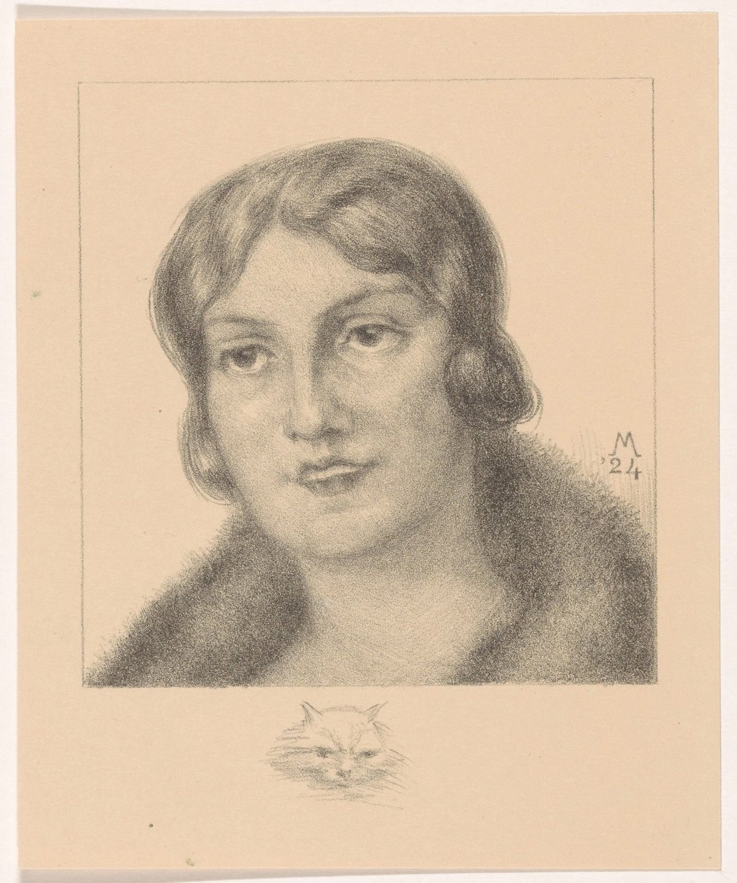 Portrait of Mrs. van Tienhoven-Hoyack by Simon Moulijn