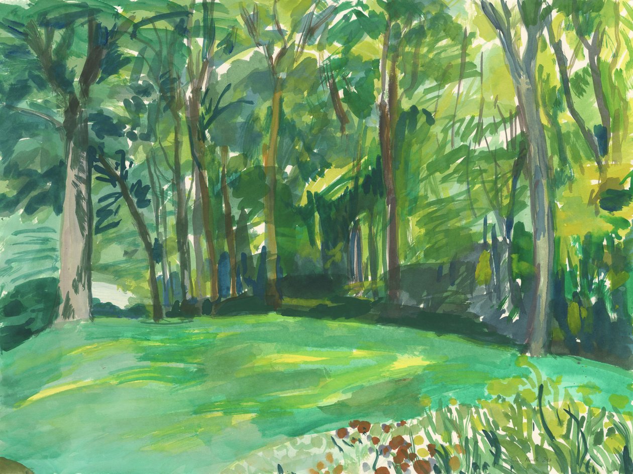 Garden and Wetland by Simon Neville