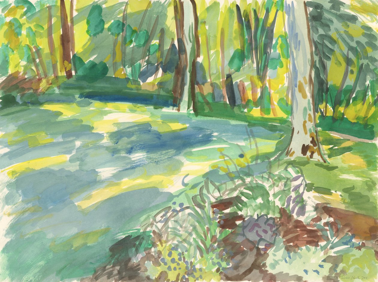 Garden and Wetland by Simon Neville