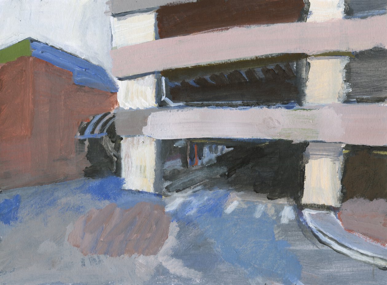 Multi-storey carpark, 2024 by Simon Neville