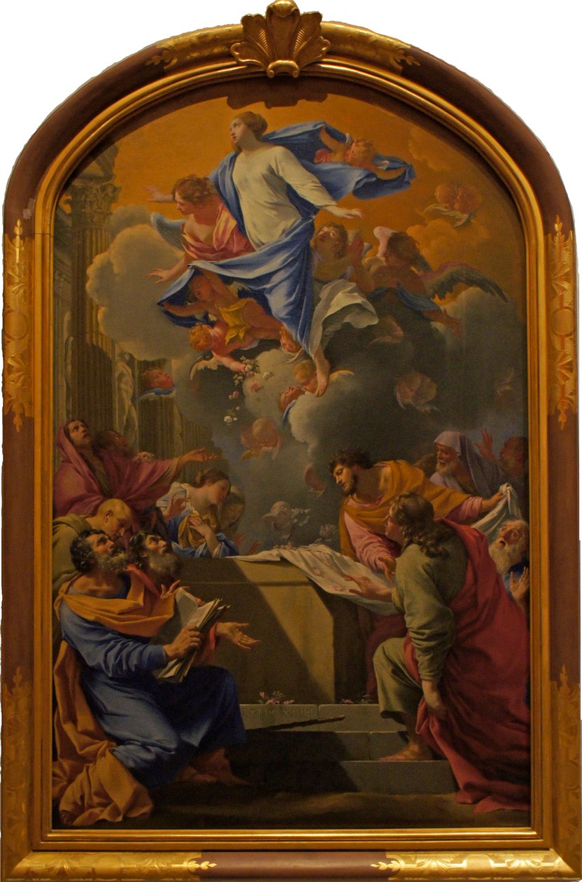 The Assumption by Simon Vouet