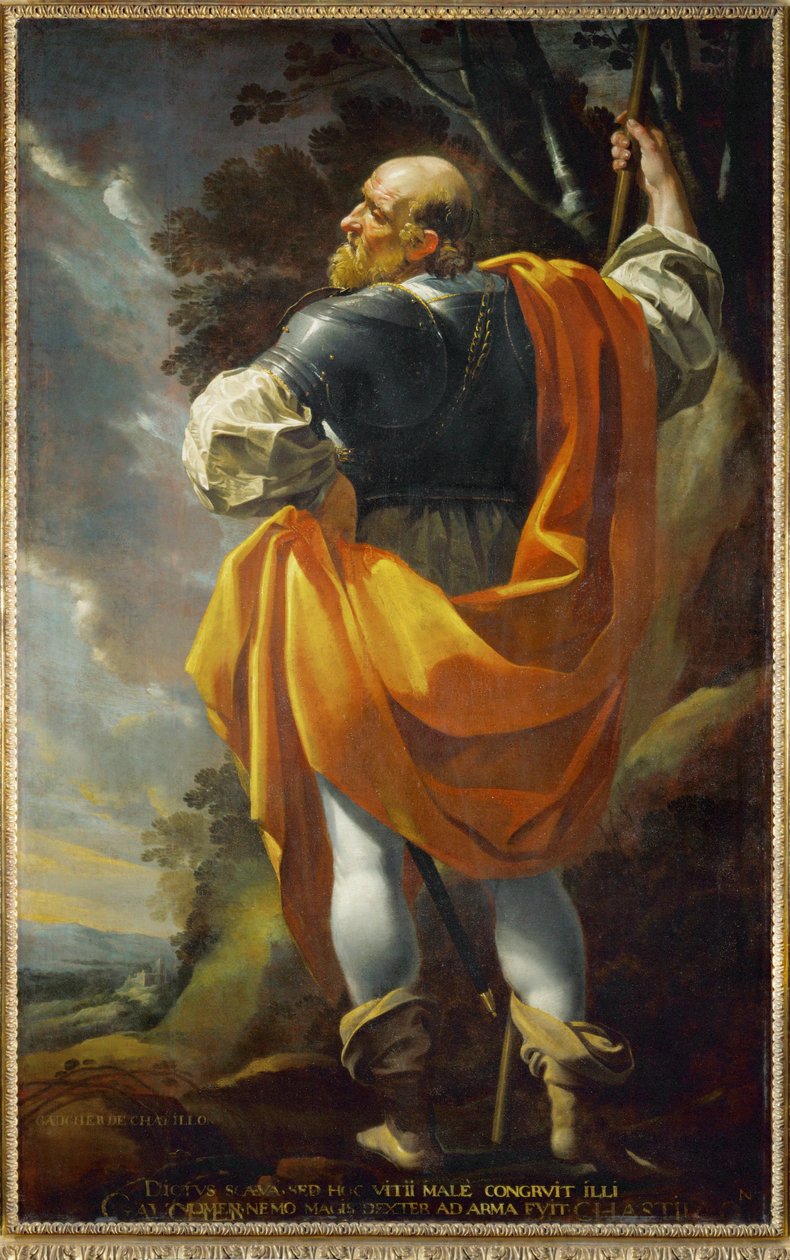 Gaucher de Chatillon, Constable of France by Simon Vouet