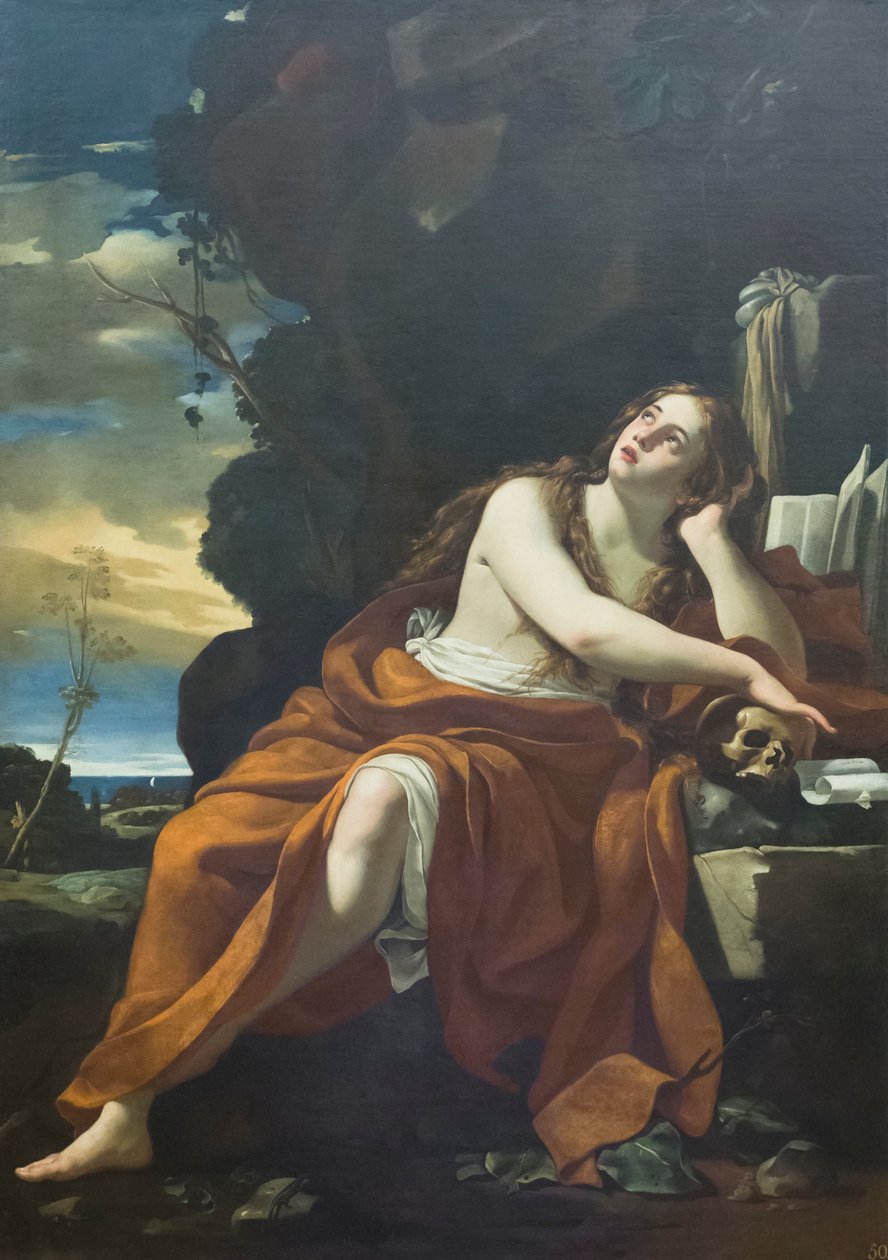 Saint Mary Magdalene Penitent by Simon Vouet
