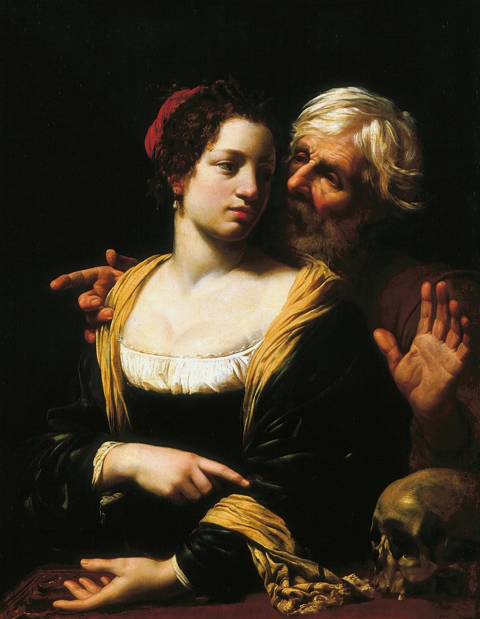 The Ill-Matched Couple (Vanitas) by Simon Vouet