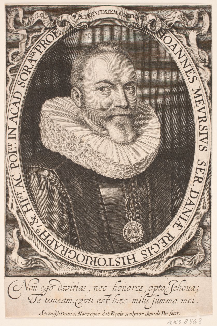 Johannes Meursius, Royal Historian by Simon de Pas