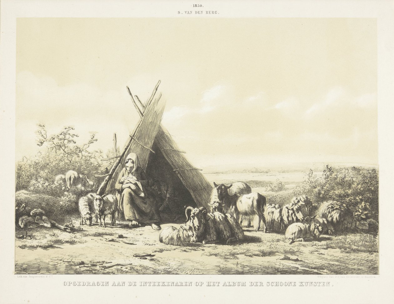 Family by a Shepherd