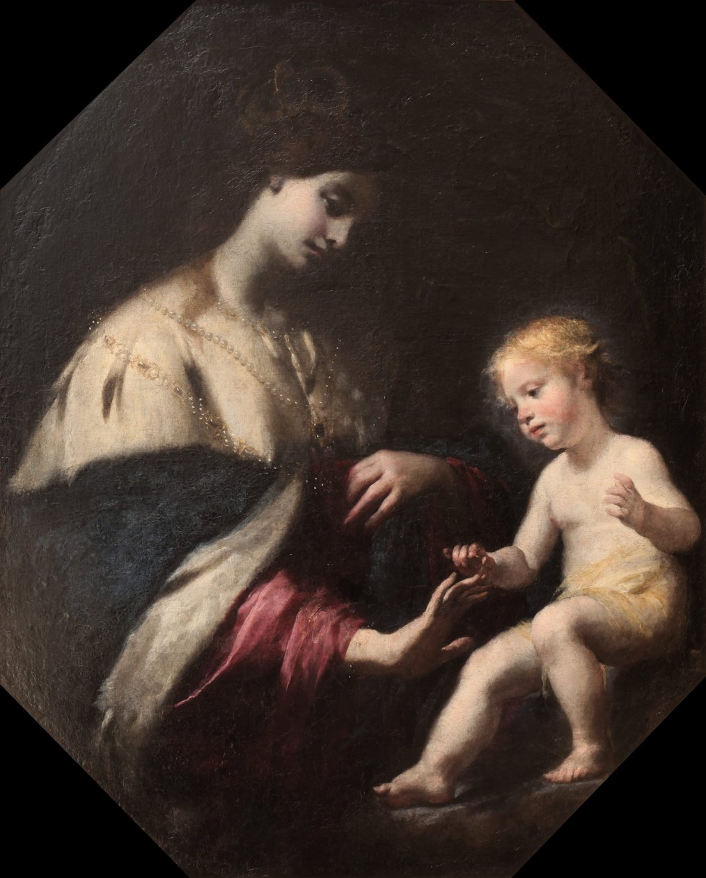 The Mystical Marriage of Saint Catherine by Simone Pignoni