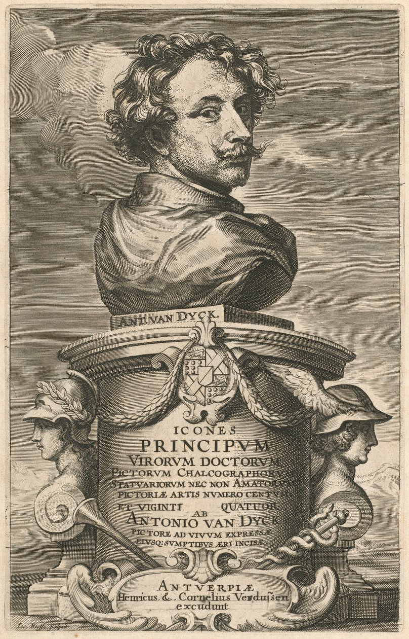 Self-Portrait by Sir Anthony van Dyck and Jacobus Neeffs