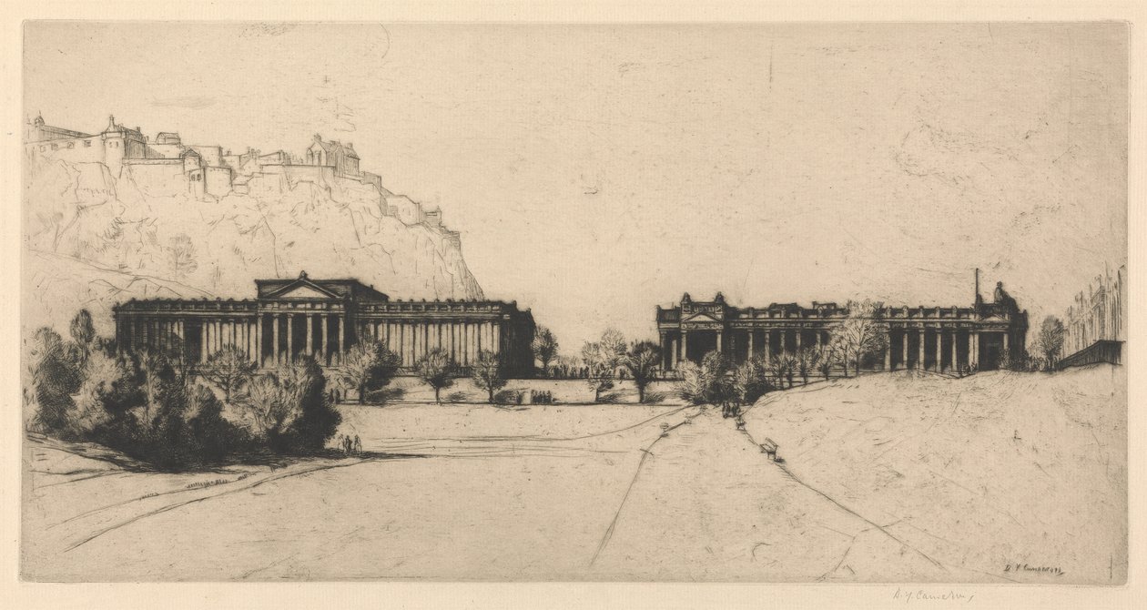 Royal Scottish Academy by Sir David Young Cameron