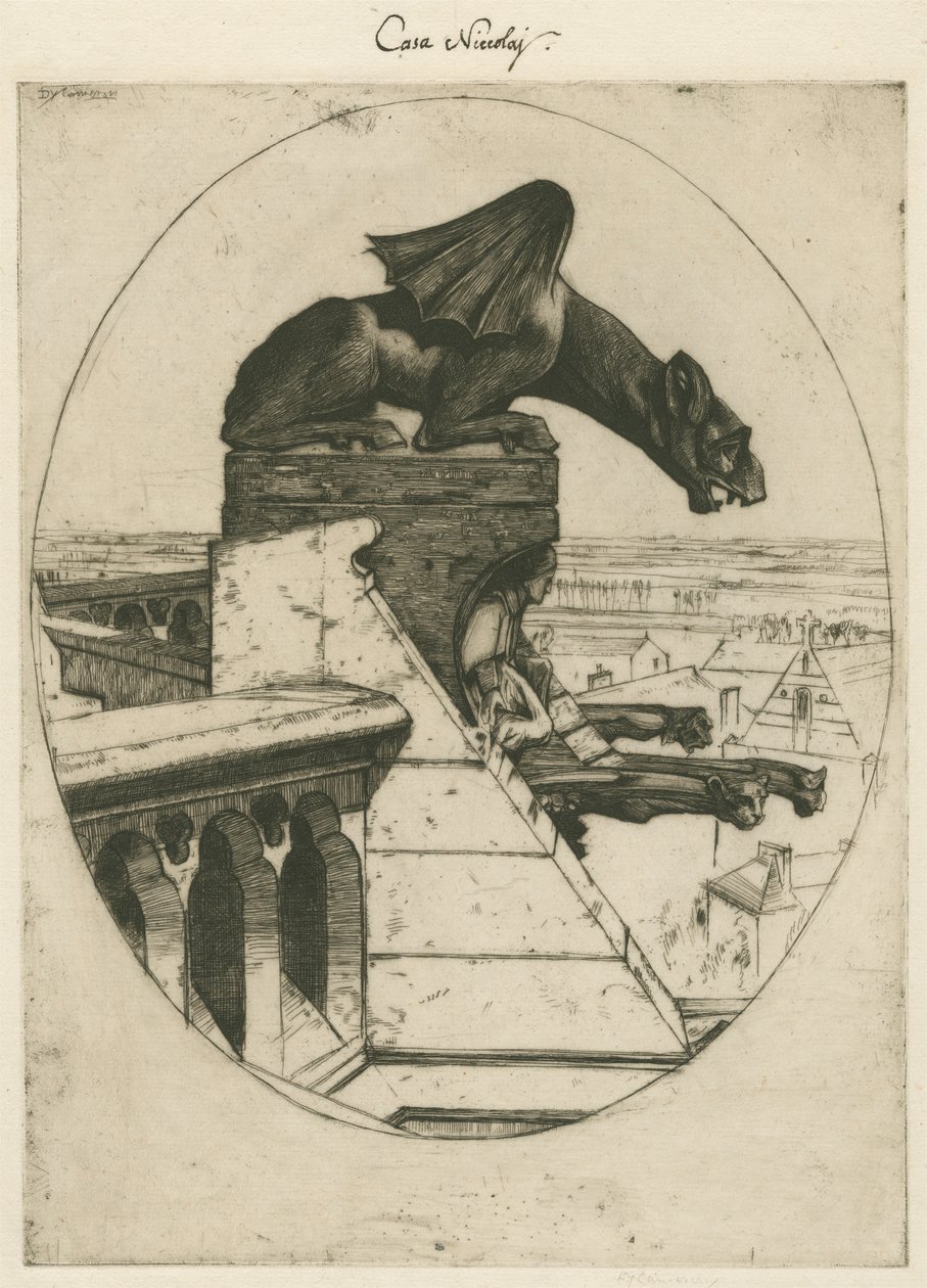 The Chimera of Amiens by Sir David Young Cameron
