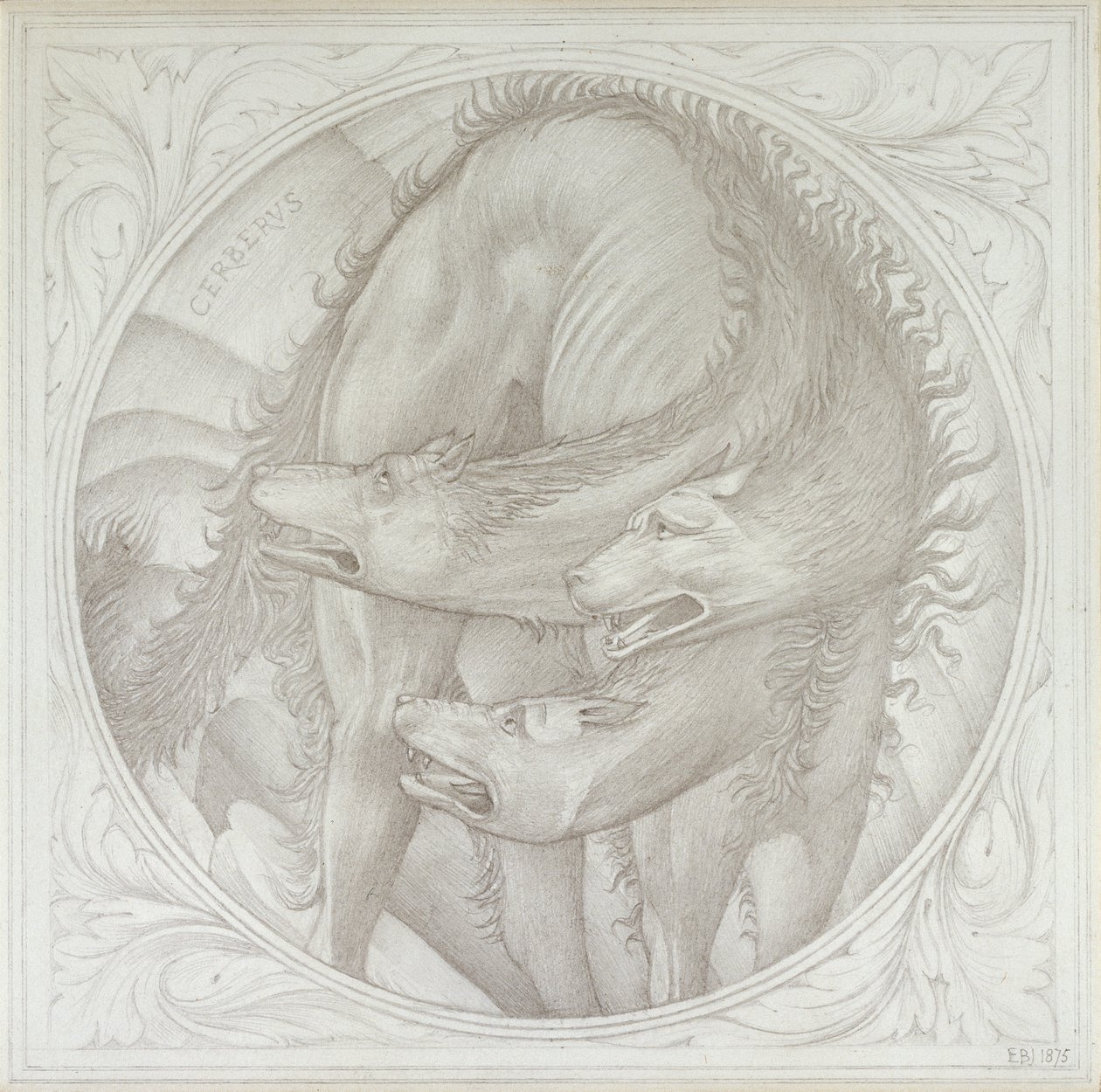 Cerberus by Sir Edward Coley Burne Jones