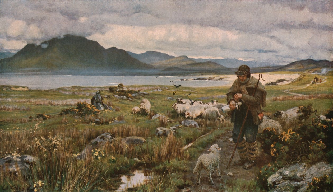 The Orphan by Sir Ernest Albert Waterlow