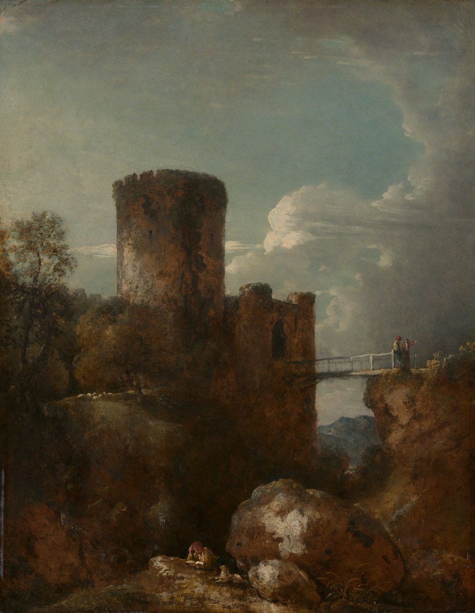 Conway Castle by Sir George Howland Beaumont seventh Baronet