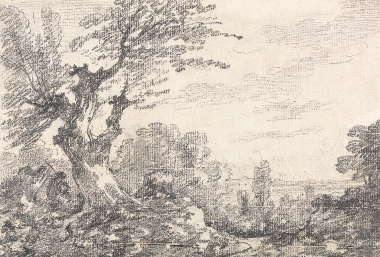 Landscape Composition by Sir George Howland Beaumont seventh Baronet