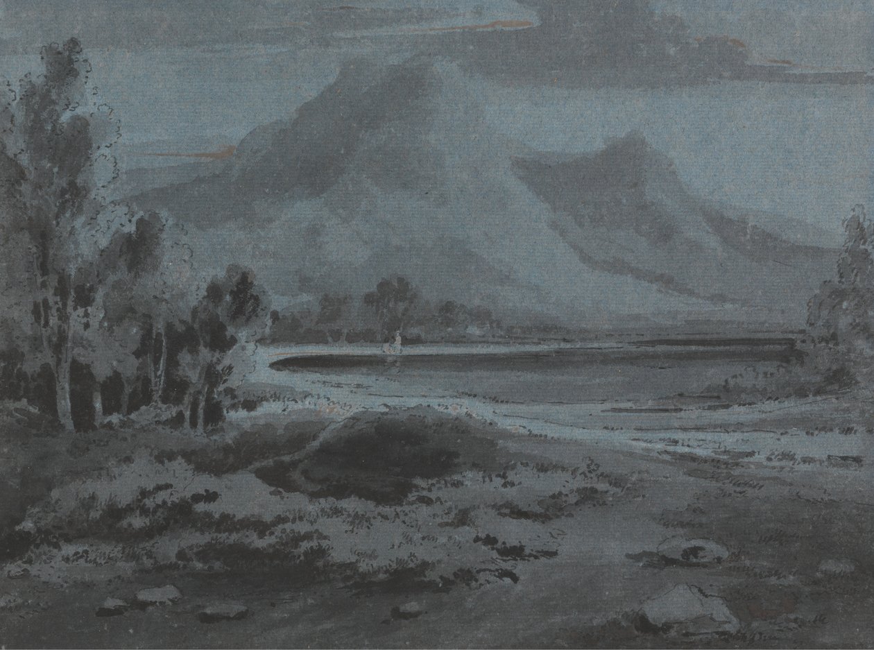 Welsh Landscape by Sir George Howland Beaumont seventh Baronet