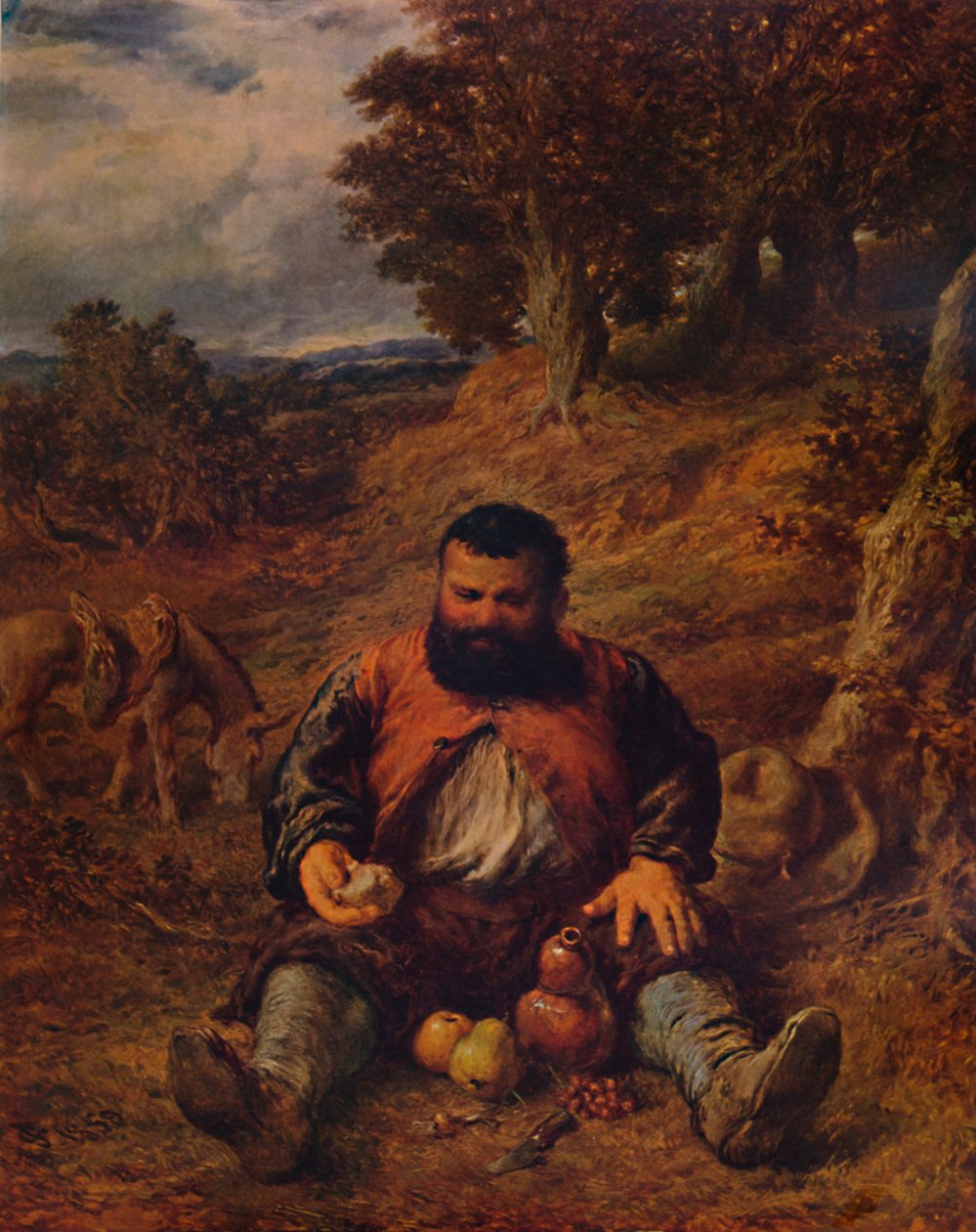 Sancho Panza by Sir John Gilbert
