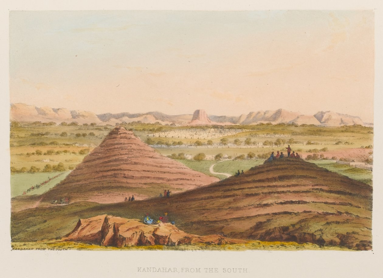 Kandahar from the South by Sir Keith A. Jackson