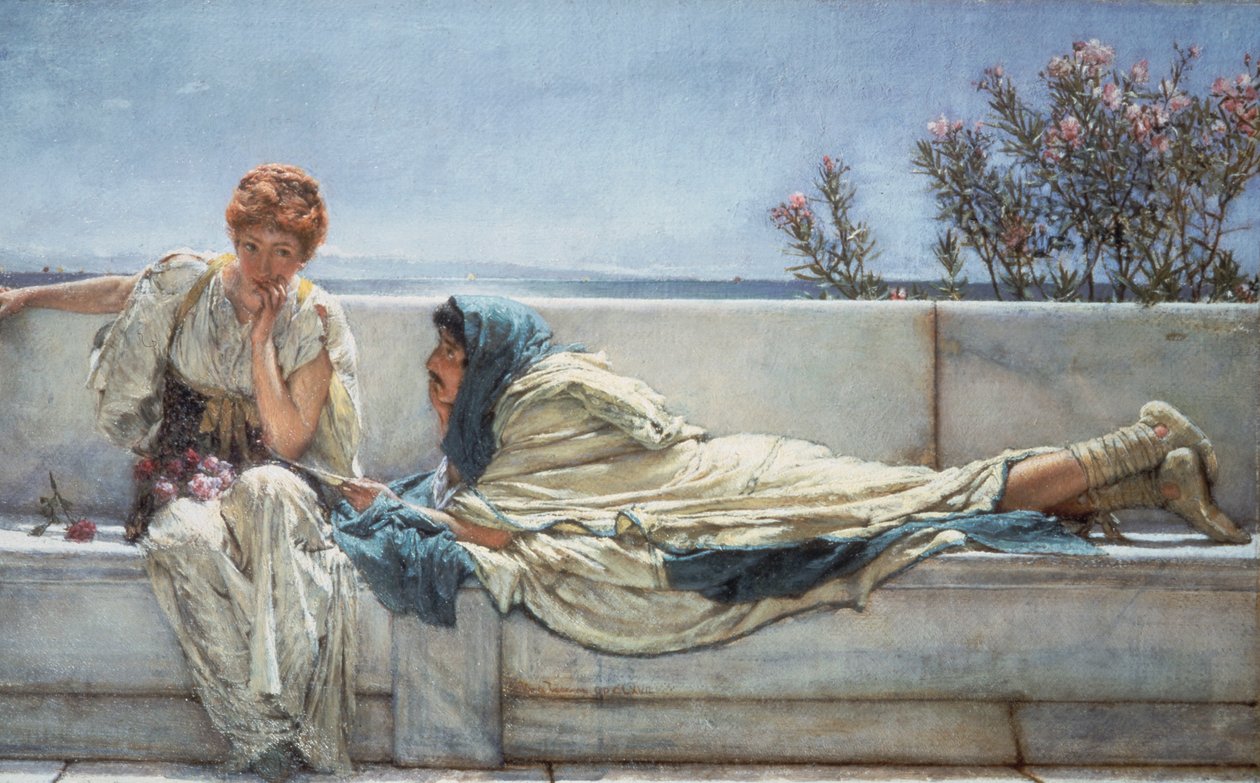 Pleading by Sir Lawrence Alma Tadema