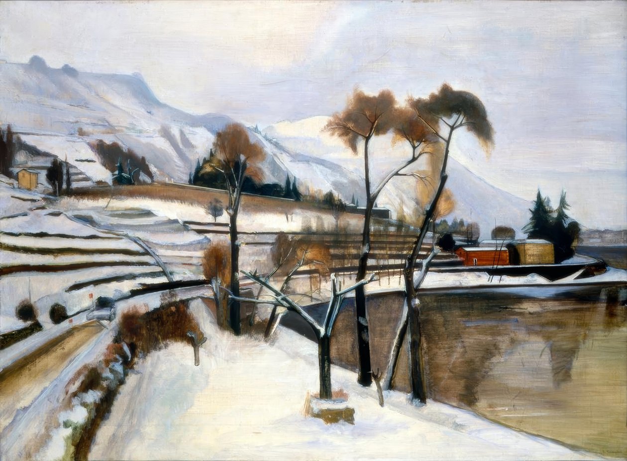 Winter Landscape by Siro Penagini