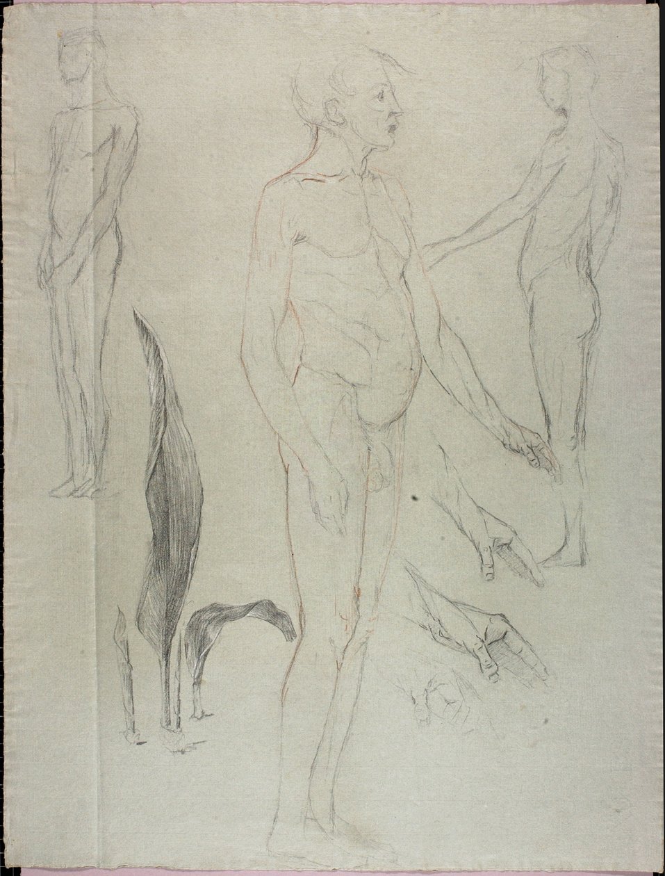 Nudes and Leaf by Solon H. Borglum