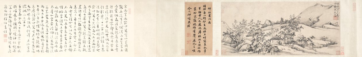Landscape with Bamboo by Song Ke