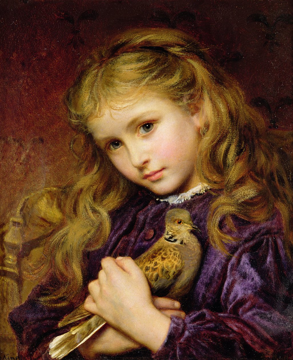 The Turtle Dove by Sophie Gengembre Anderson