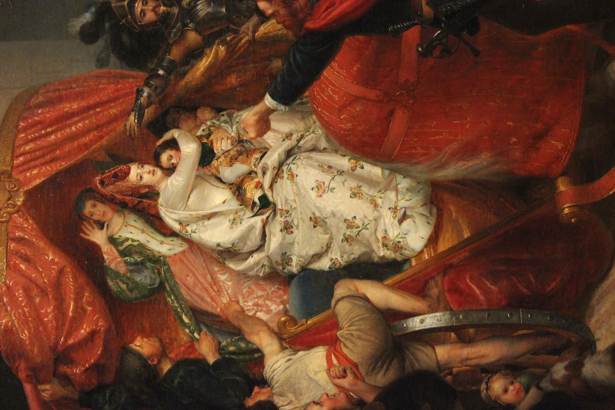The Duchess of Burgundy Stopped at the Gates of Bruges by Sophie Fremiet