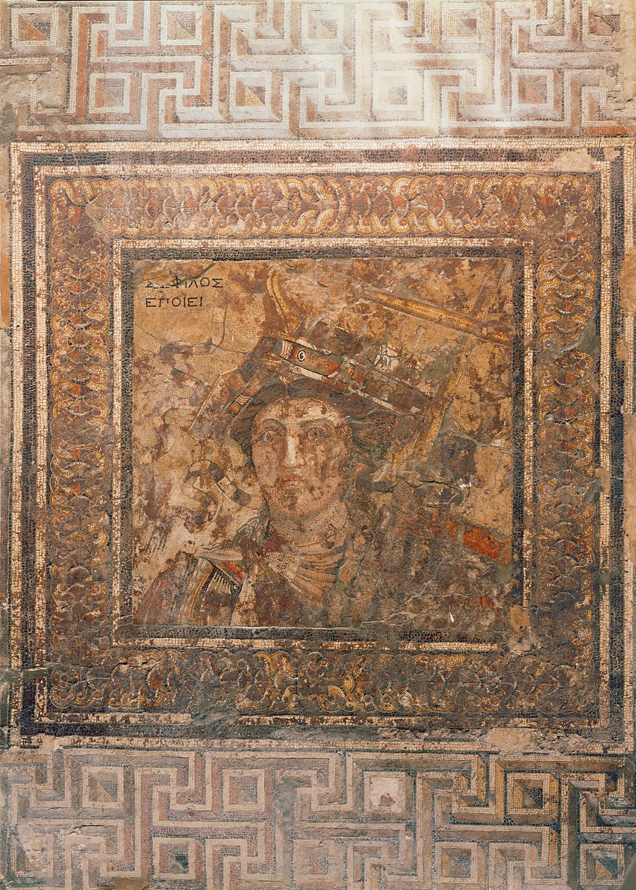 Personification of the city of Alexandria by Sophilos